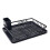 simplywire - Compact Black Dish Drainer/Plate Drying Rack with Drip Tray - Small 2
