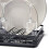 simplywire - Compact Black Dish Drainer/Plate Drying Rack with Drip Tray - Small 4