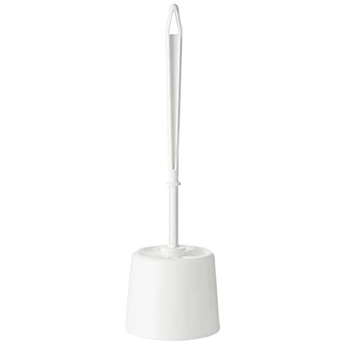 Bentley Toilet Brush Set with Potted Holder, White