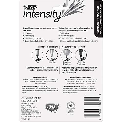 BIC BIC - Marking Permanent Marker Fine Point Assorted Colors - 8 Pack 1