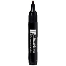 Sharpie W10 Chisel Tip Permanent Marker - Black, Ref. 719171, Cap-Less, Up to 10 Days Run Time, Fade & Water-Resistant