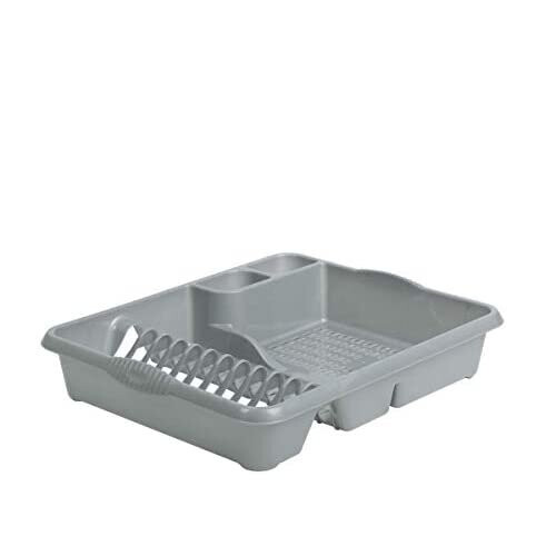 Wham Wham Casa Large Dish Drainer Silver 46.5 x 38 x 9 cm 1