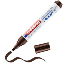 Edding Creative Calligraphy Marker 1455 Dark Brown 1 to 5 mm