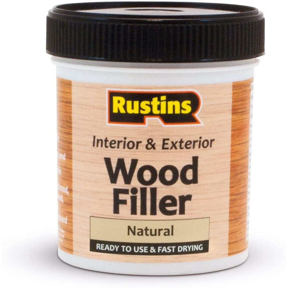 Rustins AWOON250 Strypit Paint & Varnish Stripper 500ml Acrylic Wood Filler, Natural, 250 ml