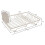 simplywire - Compact Black Dish Drainer/Plate Drying Rack - Small 6