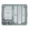 Wham Wham Casa Large Dish Drainer Silver 46.5 x 38 x 9 cm 3