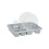 Wham Wham Casa Large Dish Drainer Silver 46.5 x 38 x 9 cm 4