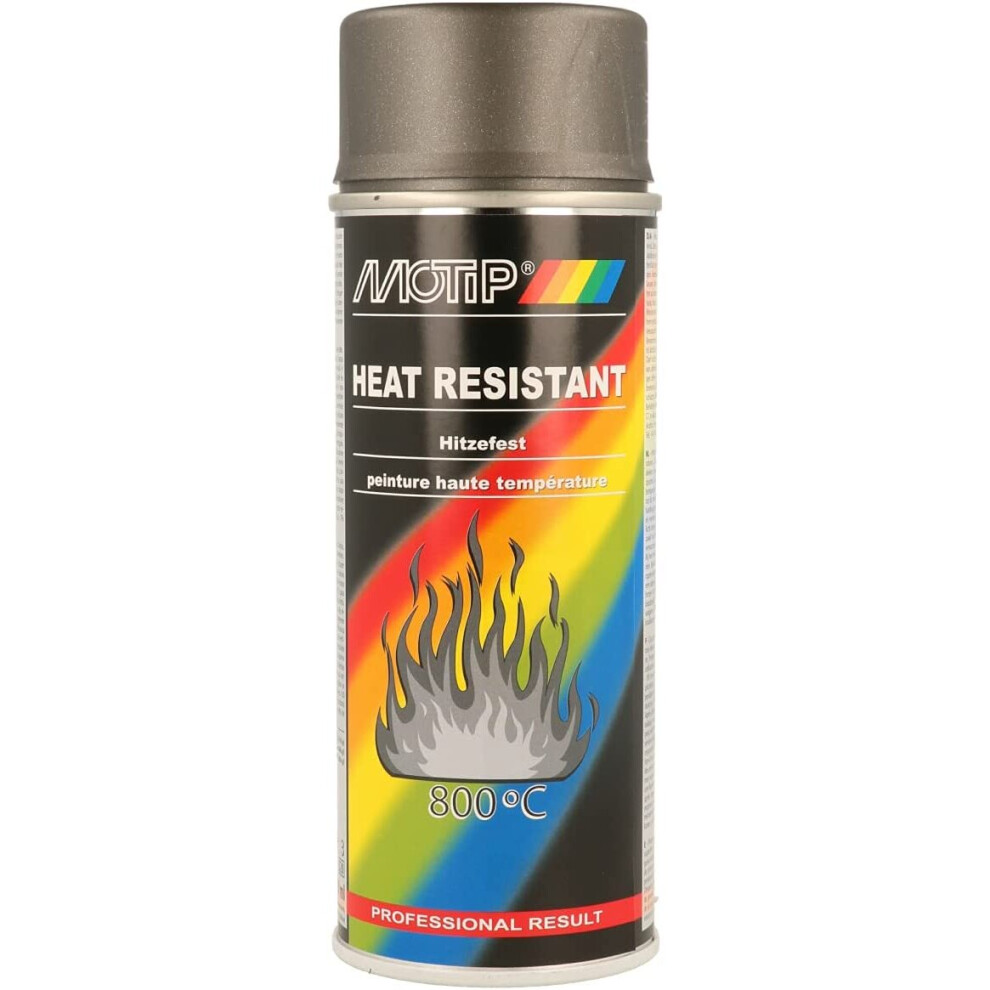 Motip M04037 Heat Resistant Lacquer-Anthracite-400 ml