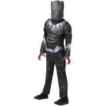 Déguisement Panthère Noire Deluxe enfant garçon - costume complet 3-8 ans (3 tailles)