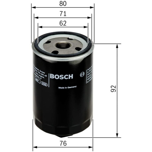 Bosch Bosch P3318 - Oil Filter Car 1