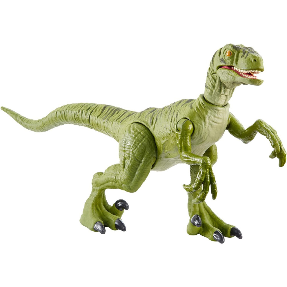 âââJurassic World Savage Strike Dinosaur Action Figure, Smaller Size, Attack Move Iconic to Species, Movable Arms & Legs, Great Gift for Ages 4