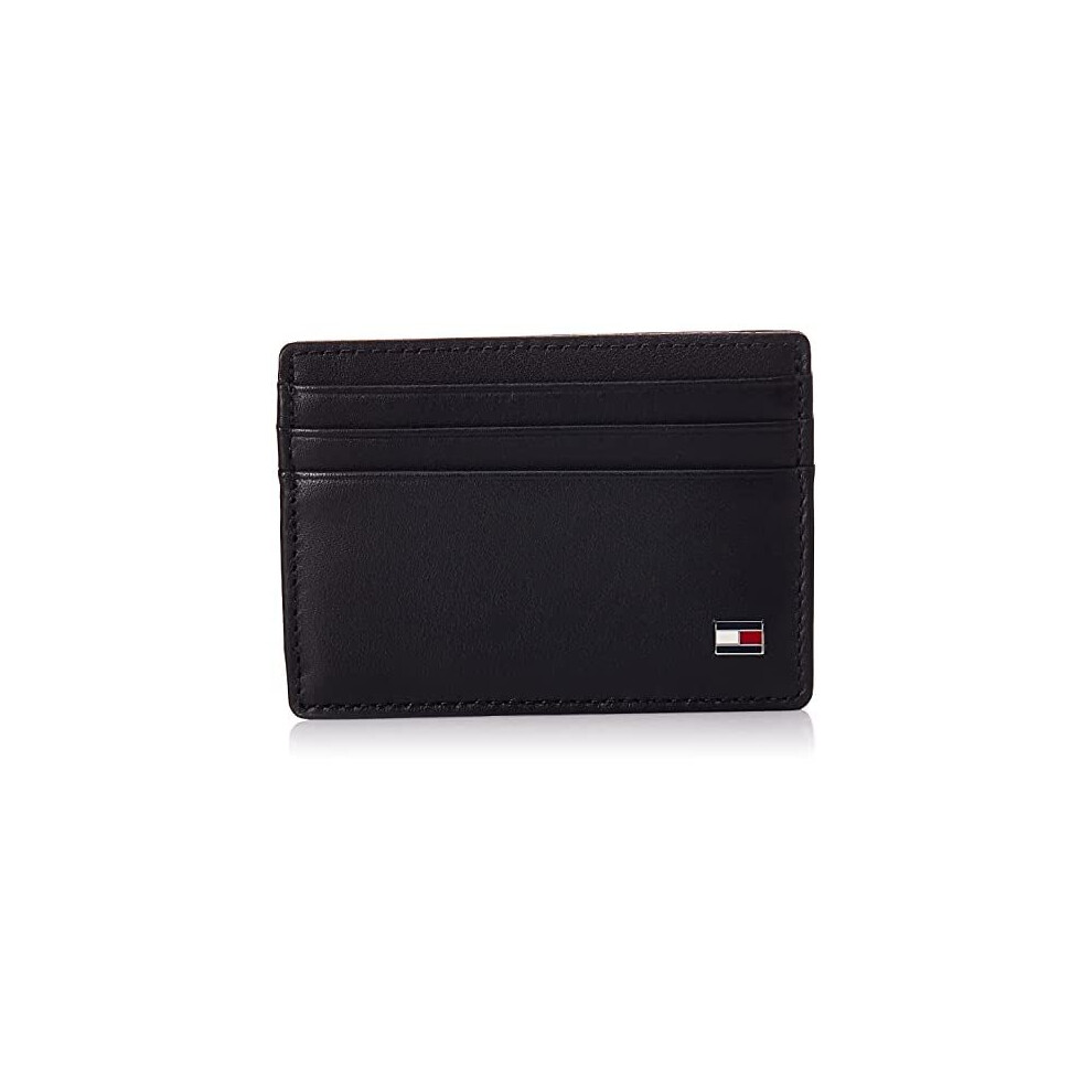 Tommy Hilfiger, Men, Catera, Eton cc Holder, Black (Black 2), 10 x 8 x 2 cm (B x H x T)