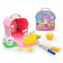 CRAYOLA 918676.006 Washimals Pets Park Playset 6s, No Color