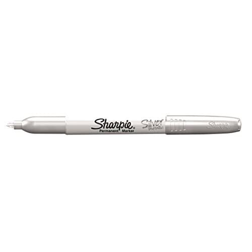 Sharpie Sharpie Fine Metallic Permanent Marker - Silver 1