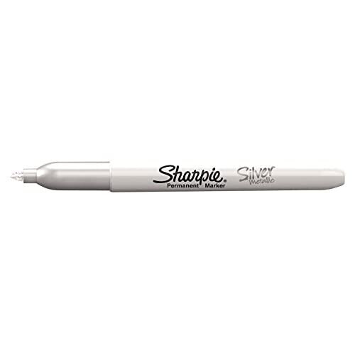 Sharpie Sharpie Fine Metallic Permanent Marker - Silver 2