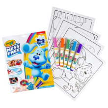 Crayola Blues Clues Color Wonder - 18 Mess-Free Coloring Pages & 5 No-Mess Markers for Kids 3+