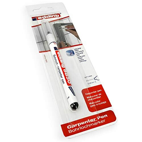 Edding 8850 Permanent Carpenter's Marker 0.7-1mm Extra Long Tip, Black 2