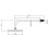 (Square Shower Arm ) Large Shower Head Bathroom Round Square Chrome 2