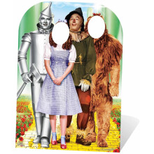 Star Cutouts Ltd Wizard of OZ Stand-in Emerald City Life Size Cardboard Cut Out Perfect for Parties & Fans, Multi-Colour, 130 x 95 x 130 cm