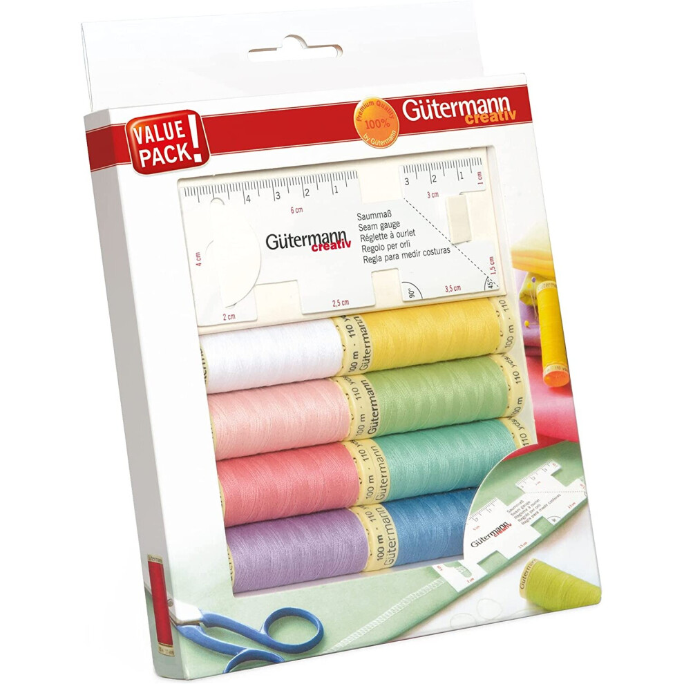 Gutermann Thread Set, Multi-Colour, 100m