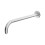 (Round Shower Arm) Large Shower Head Bathroom Round Square Chrome 1