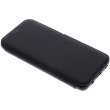 Nakedcellphone Case With Belt Clip For CAT S22 Flip Phone - Red Hard Shell & Rotating Holster