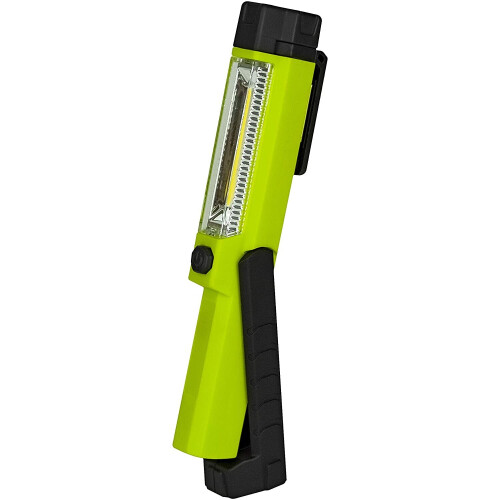 Luceco Luceco Rechargeable Mini Tilt Torch with Integrated USB Charger, Green