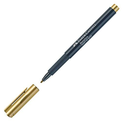 Faber-Castell Faber-Castell Metallic Marker Blisterpack - Gold 1