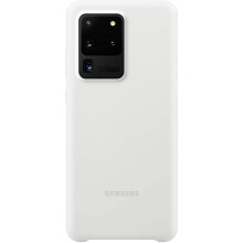 Samsung Original Galaxy S20 Ultra 5G Silicone Cover/Mobile Phone Case - White