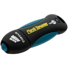 Corsair 64 GB USB 3.0 High Speed Flash Drive, Black & Blue