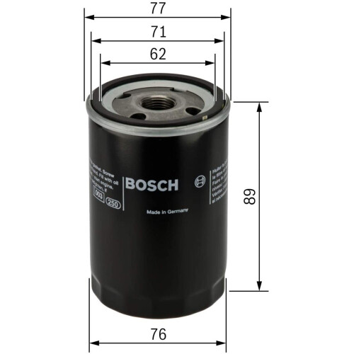 Bosch Bosch P3079 - Oil Filter Car 1