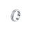 (Silver, 9 R) Stainless Steel Fidget Spinner Ring 1