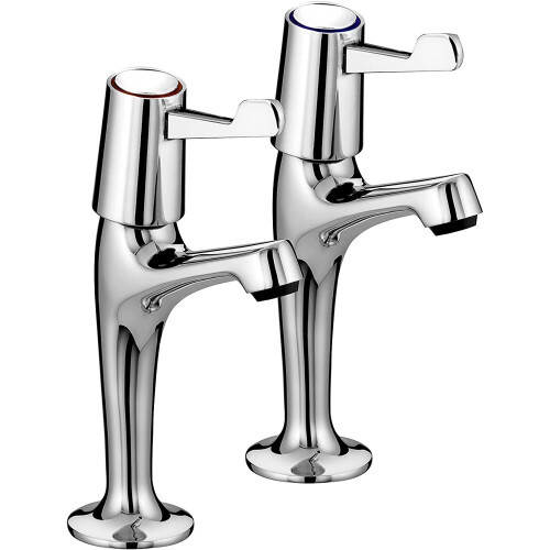 Bristan Bristan VAL2 HNK C CD Value High Neck Taps, Chrome