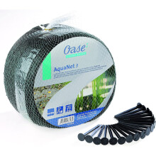 Oase 53753 Aquanet pond net 3, ideal protection of ponds from falling leaves and leaves, suitable for ponds up to max. 6 x 10 m, can also be used as a