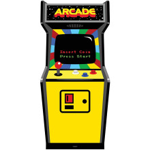 Star Cutouts Ltd SC1025 80's Golden Age Video Arcade Game, Cardboard, Multi-Colour, 184 x 86 x 184 cm