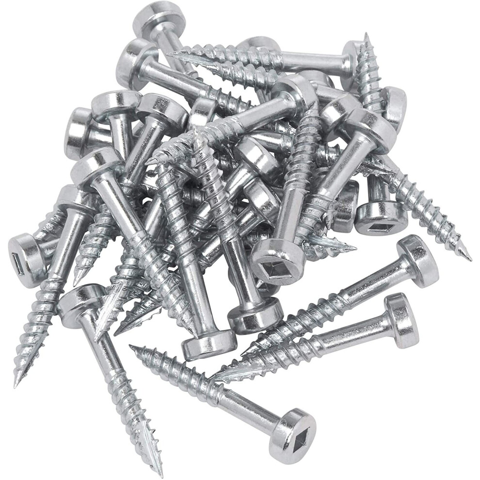 Trend PH/6X25/500 Pocket Hole Screws 25mm Long-Pack of 500 for Hardwoods