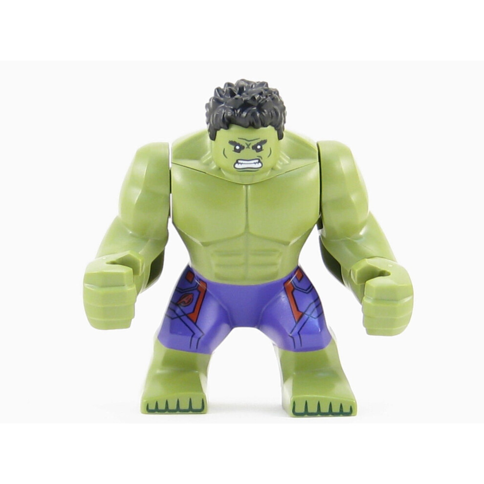 (Incredible Hulk Avengers) Super Hero Mini Toy Action Figures Fit Lego