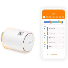 Netatmo Additional Smart Radiator Valve, Add-on for Smart Thermostat and for collective or district heating, NAV -EN