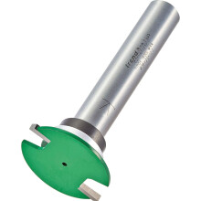 Trend C211X1/2TC Craft Pro 1/2" Shank Mounted Weatherseal Bearing Guided Recessing Router Cutter Bit-C211X1/2TC X Diameter 36mm Cutting Length 2.5mm