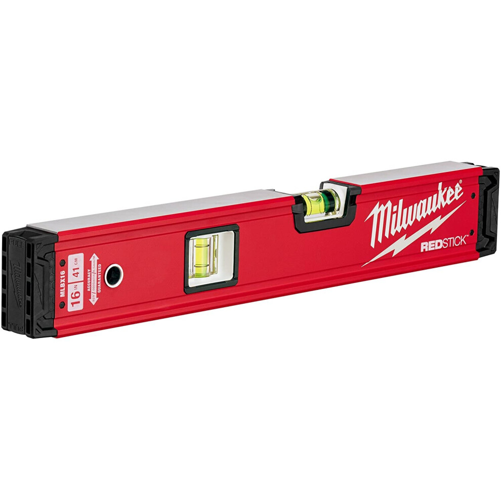 Milwaukee 4932459060 932459060 Redstick Backbone Level 40cm, Red/Black
