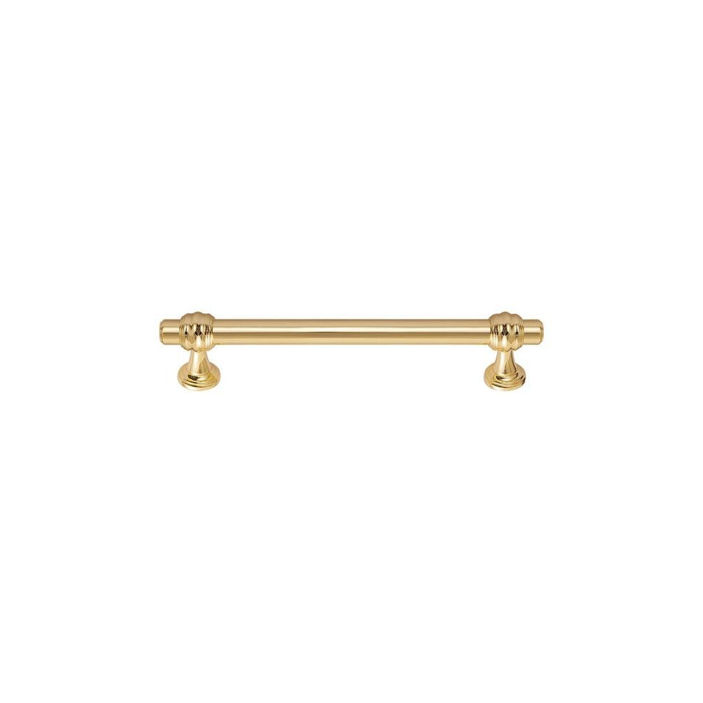 Utopia Alley Hw427gd 5 In. Cabinet Pull, Polished Gold 758277908962