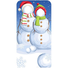 Official Star Cutouts Snowmen Stand-In Lifesize cardboard cutout Christmas Adult Sized