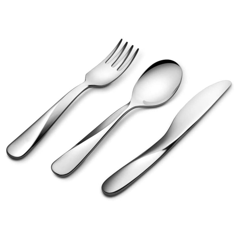 Alessi Travel Cutlery Set, Acciaio, one Size