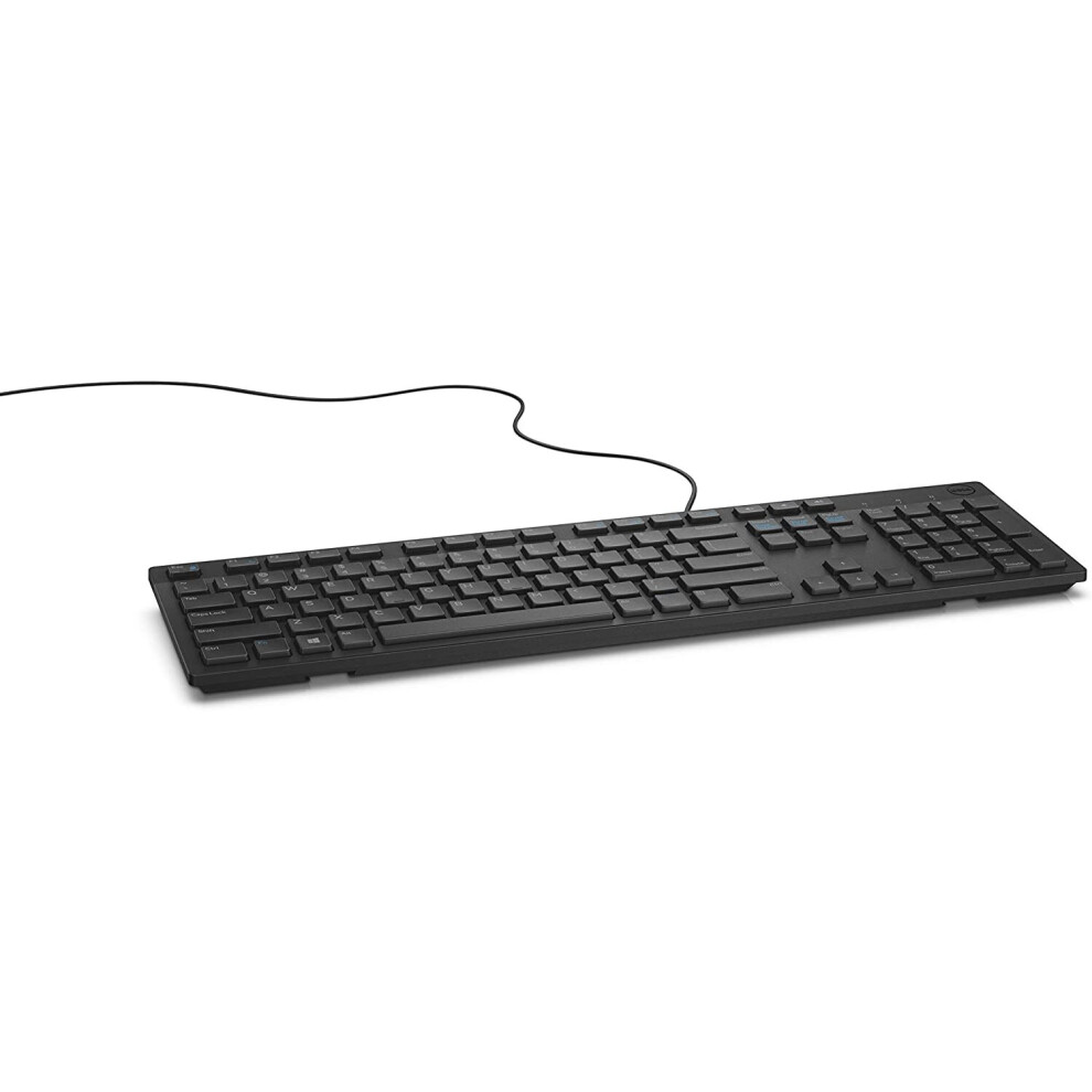 Dell KB216 - Keyboard - USB - Black - for Inspiron 3459, 5759, Latitude 3310 2-in-1, 34XX, 35XX, 7390 2-in-1