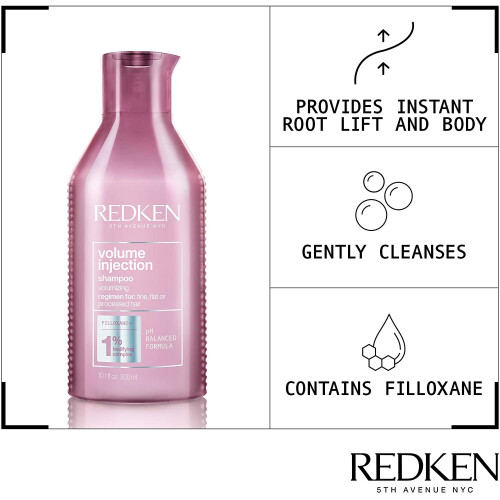 REDKEN Shampooing Volume Injection Redken 300ml 2