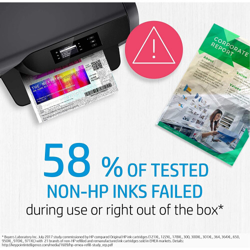 HP HP 305XL sort blækpatron (3YM62AE) 2