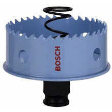 Bosch 2608584803 Metal Sheet Hole Saw, 68mm Ø, 13.6cm x 10.6cm x 10.1cm, Black/Blue
