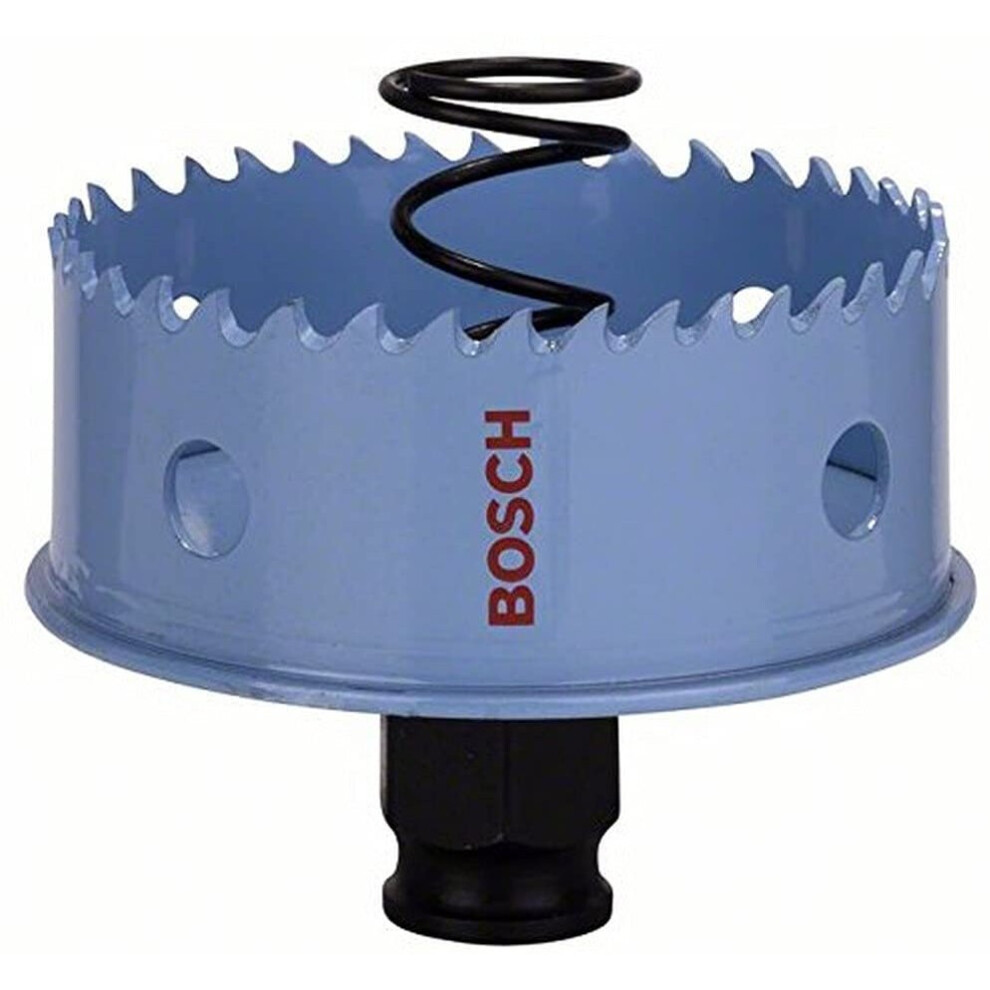 Bosch 2608584803 Metal Sheet Hole Saw, 68Mm Ø, 13.6Cm X 10.6Cm X 10.1Cm, Black/Blue