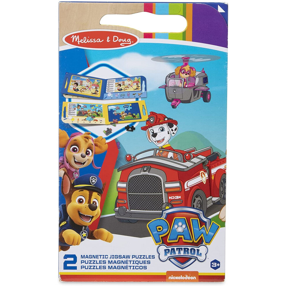 Melissa & Doug PAW Patrol Take-Along Magnetic Jigsaw Puzzles