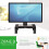Fellowes Fellowes Standard Adjustable Monitor Stand, Graphite 2